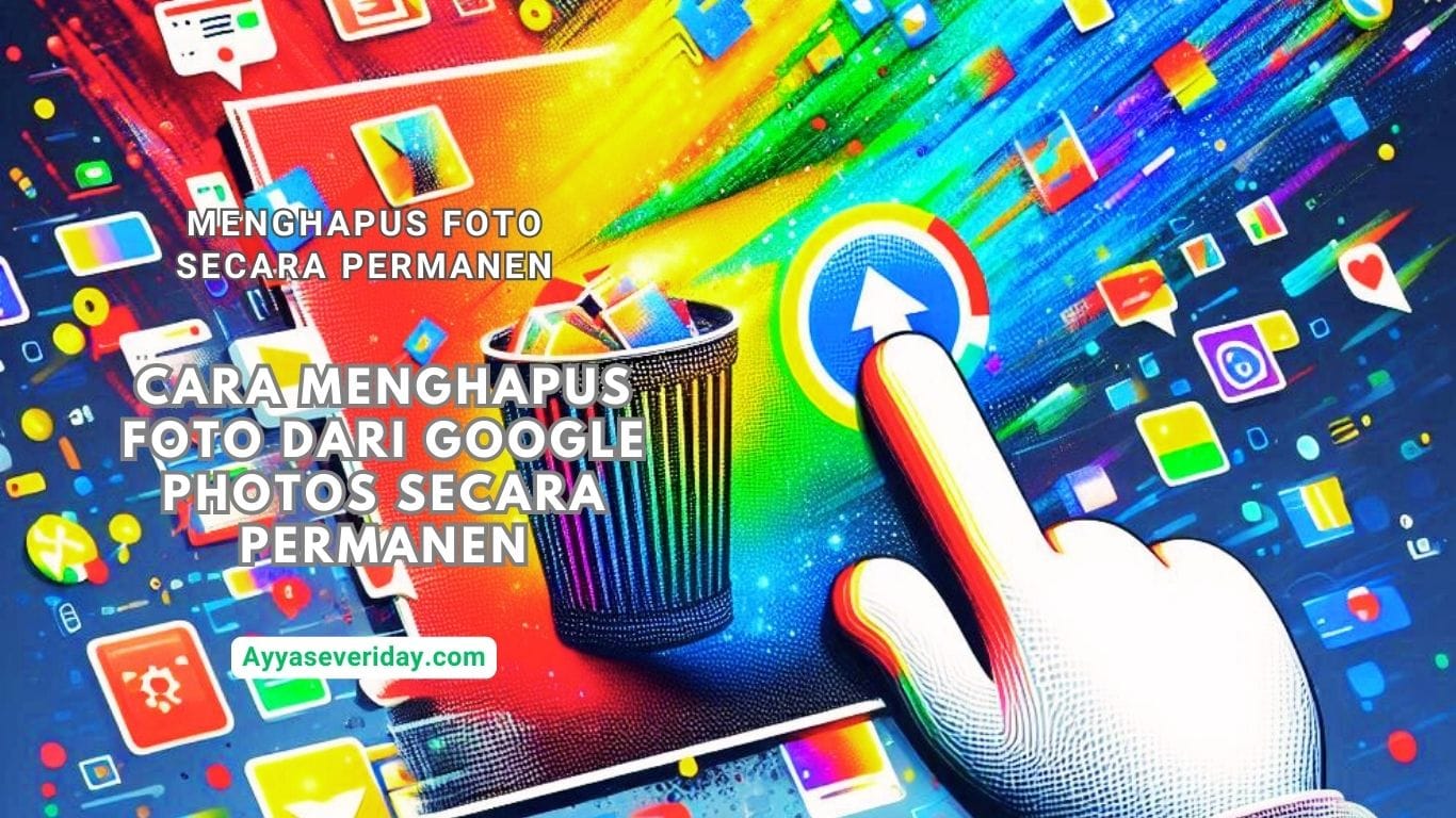 Cara menghapus foto secara permanen