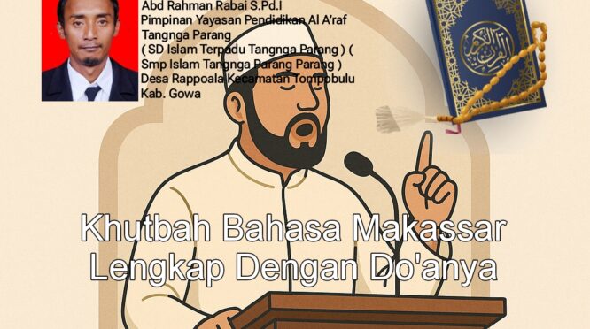 Khutbah bahasa makassar lengkap